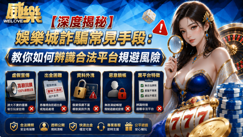 娛樂城詐騙